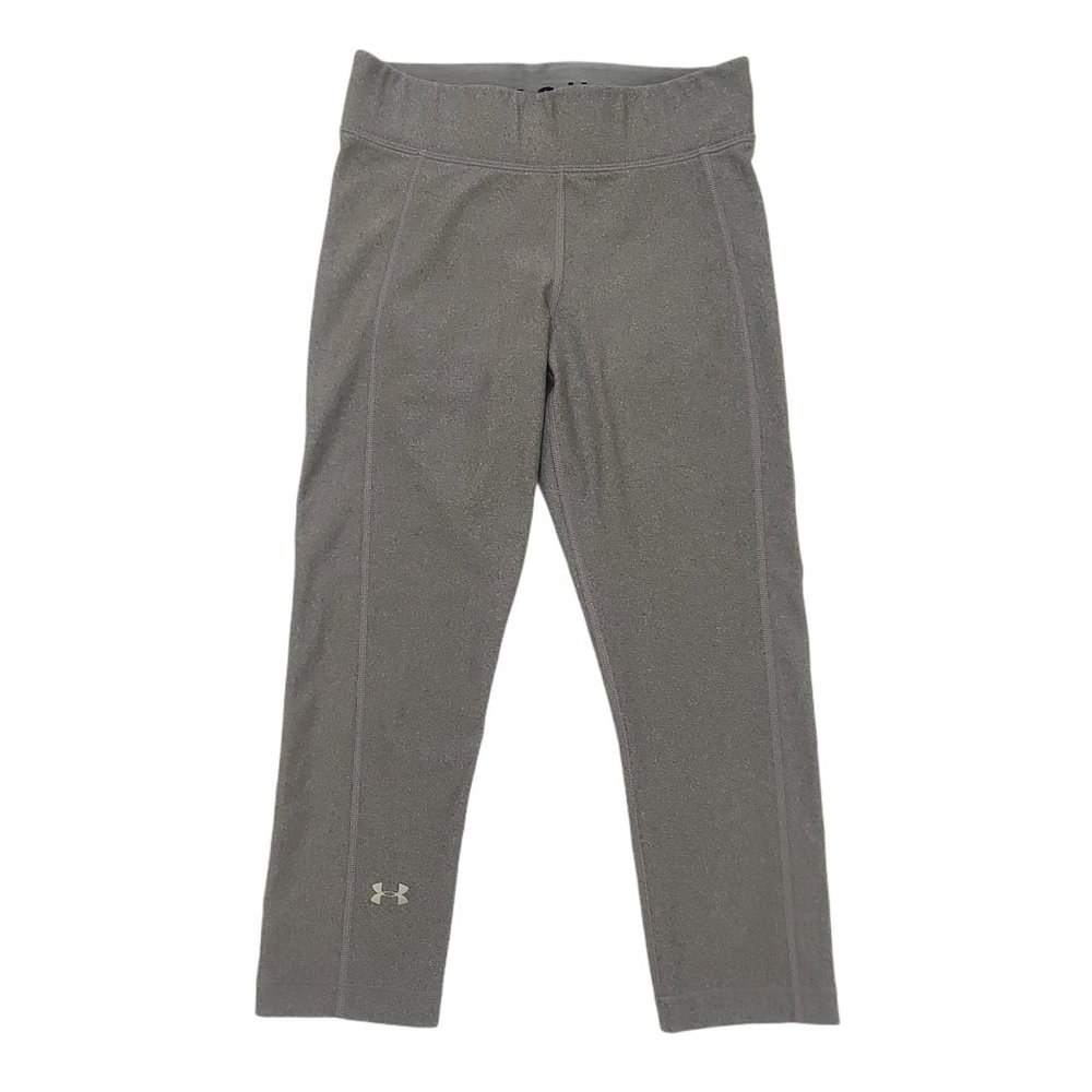Under Armour Women's Small Gray Athletic Workout Capri Leggings
